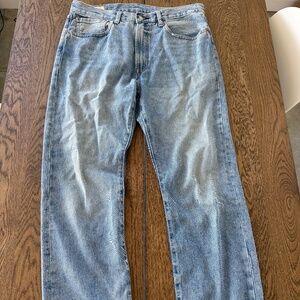 Levi’s 551Z Stone Wash Straight Fit Blue Jeans W34 / L32